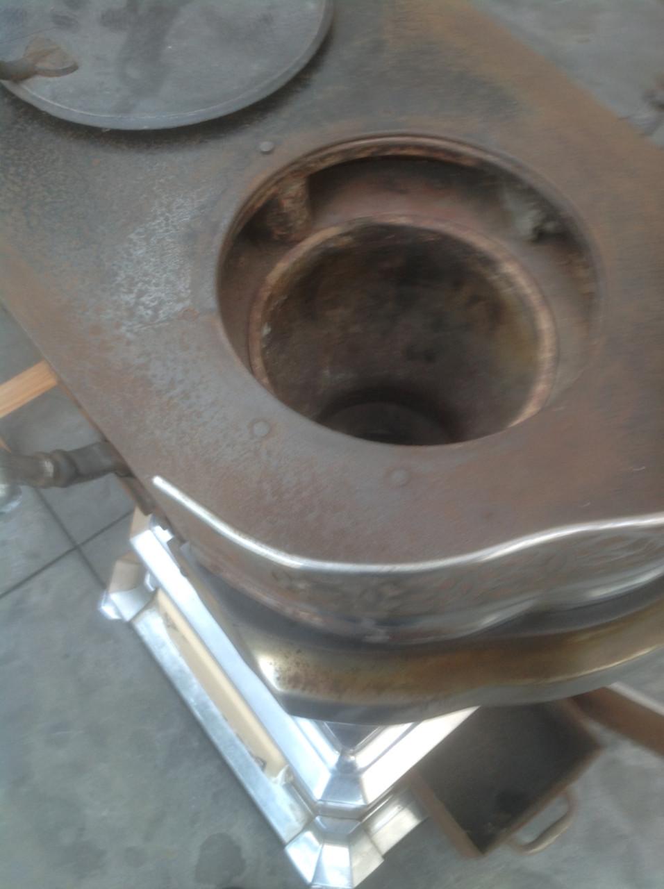 Te koop platte buiskachel