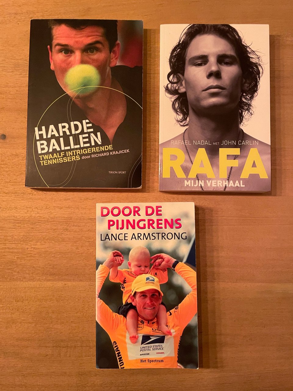 Sportbiografieën en boeken