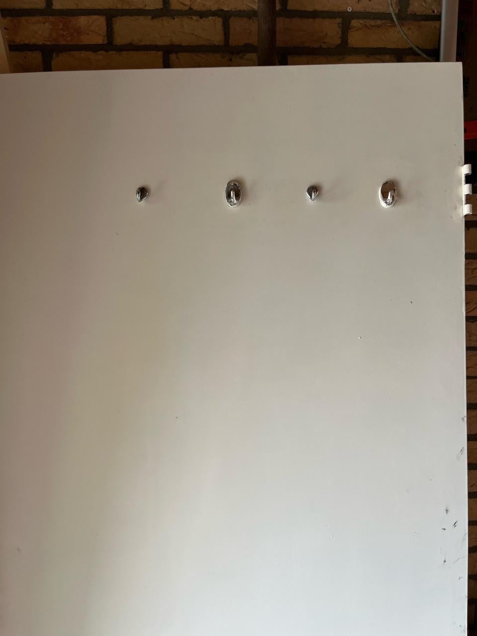 5 witte stompe binnendeuren incl. beslag