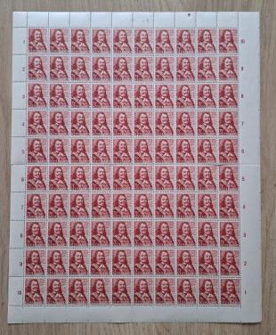 Zeehelden Postzegelvel 7½ CT