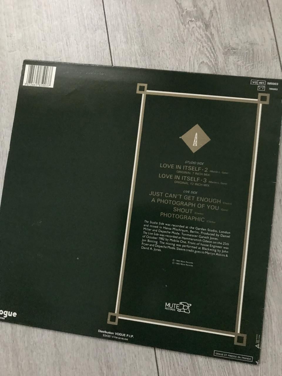 LP vinyl  -  Depeche Mode -  MINI ALBUM 1983