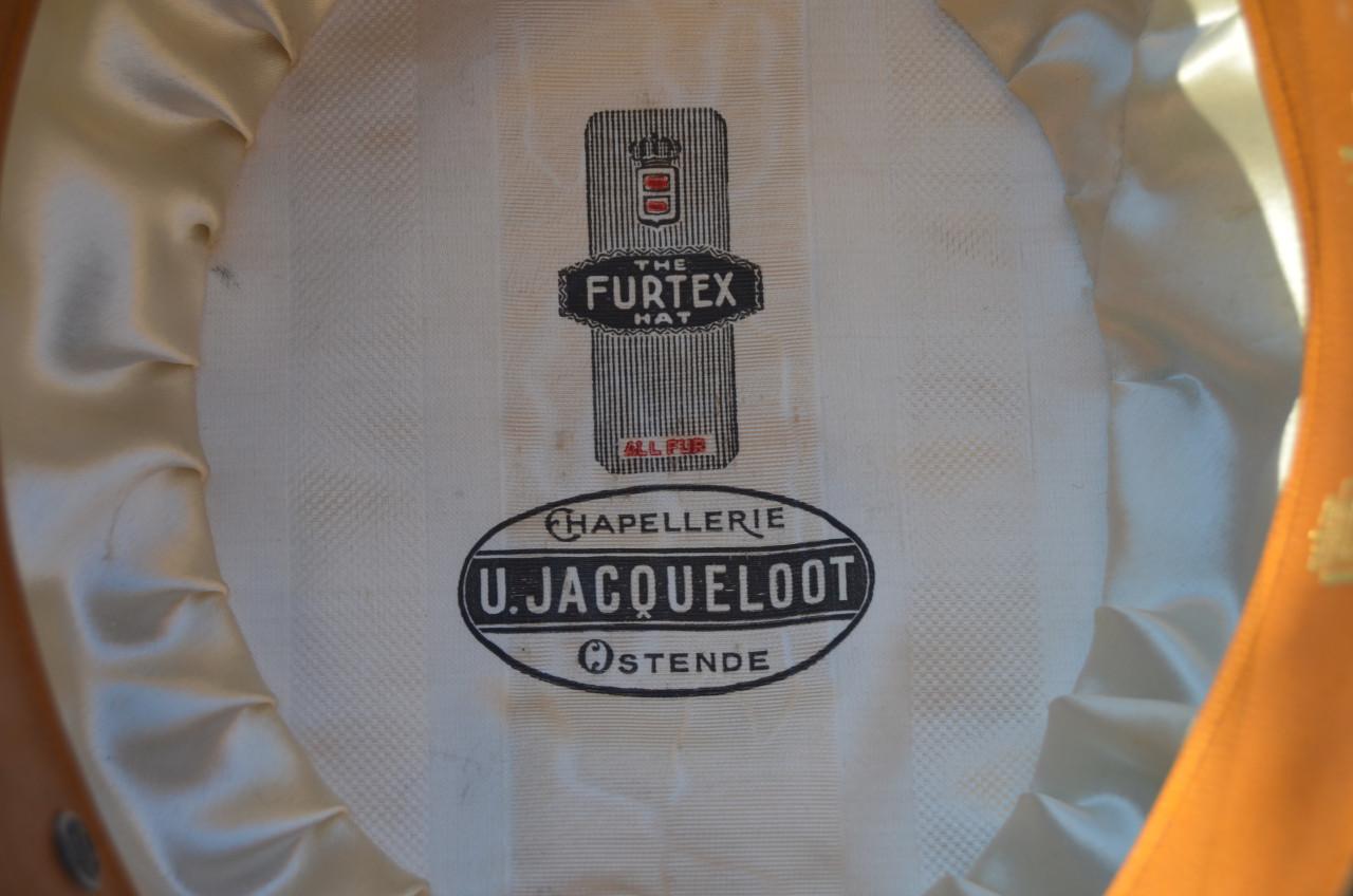 Fraaie Belgische bolhoed maat S