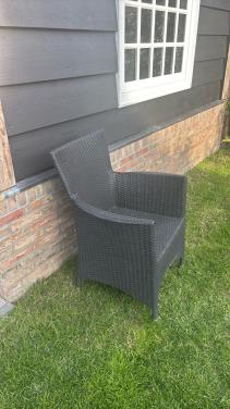 Tuintafel met 6 stoelen