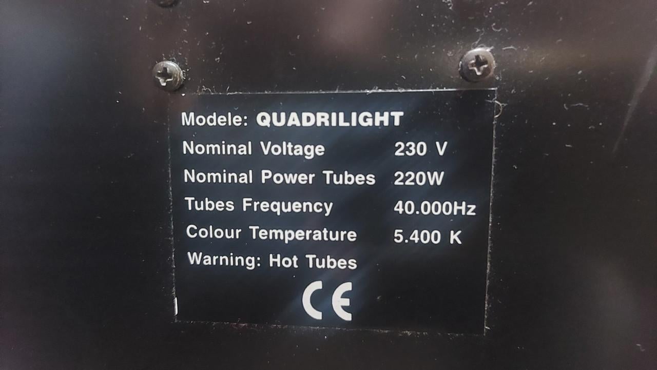 2x Lupo Quadrilight 2000 Filmlampen