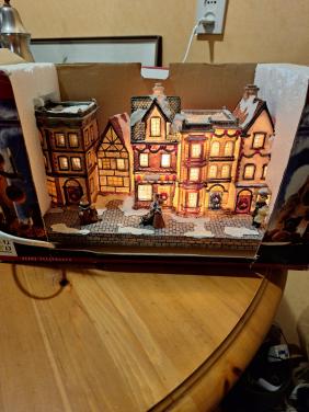 Kerst decoratiehuisjes