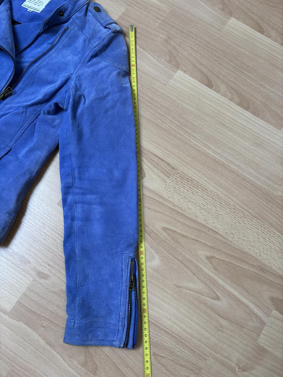 Silver creek blauw leren Jack maat M38