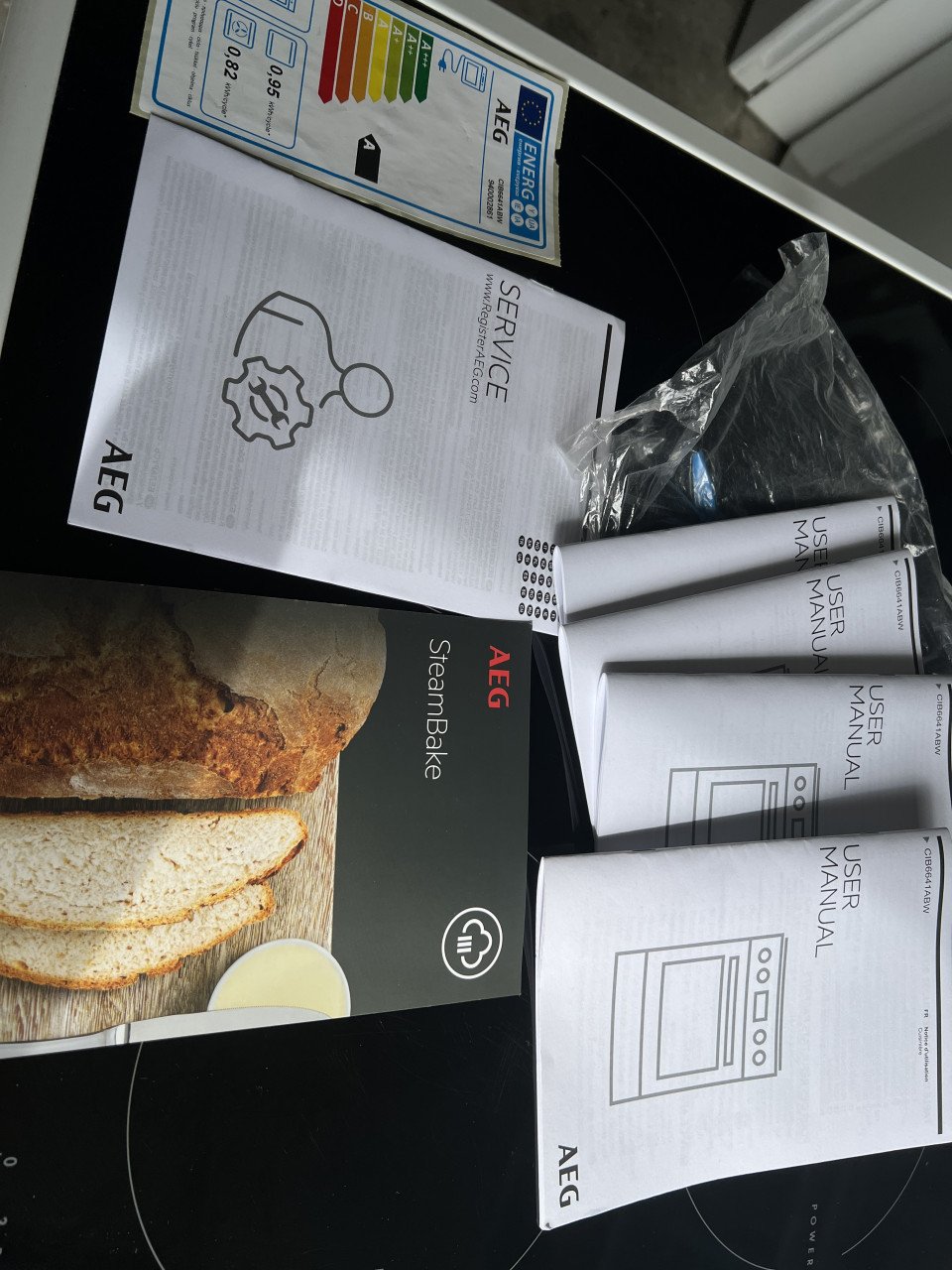 Nieuw vrijstaand AEG inductie Fornuis met elektrisch 3d hetelucht oven