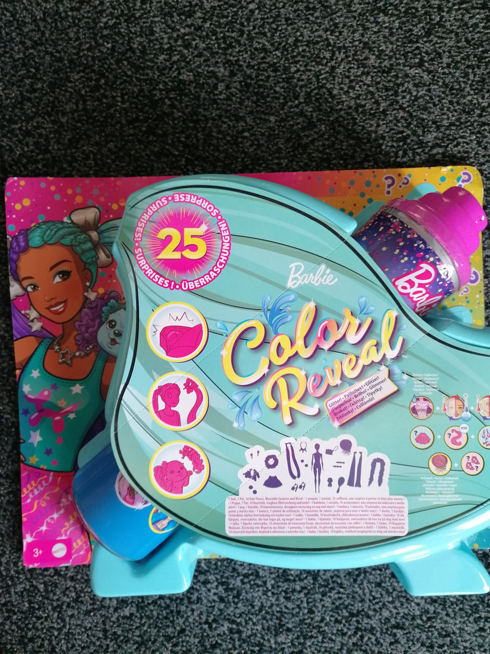 Barbie colour reveal