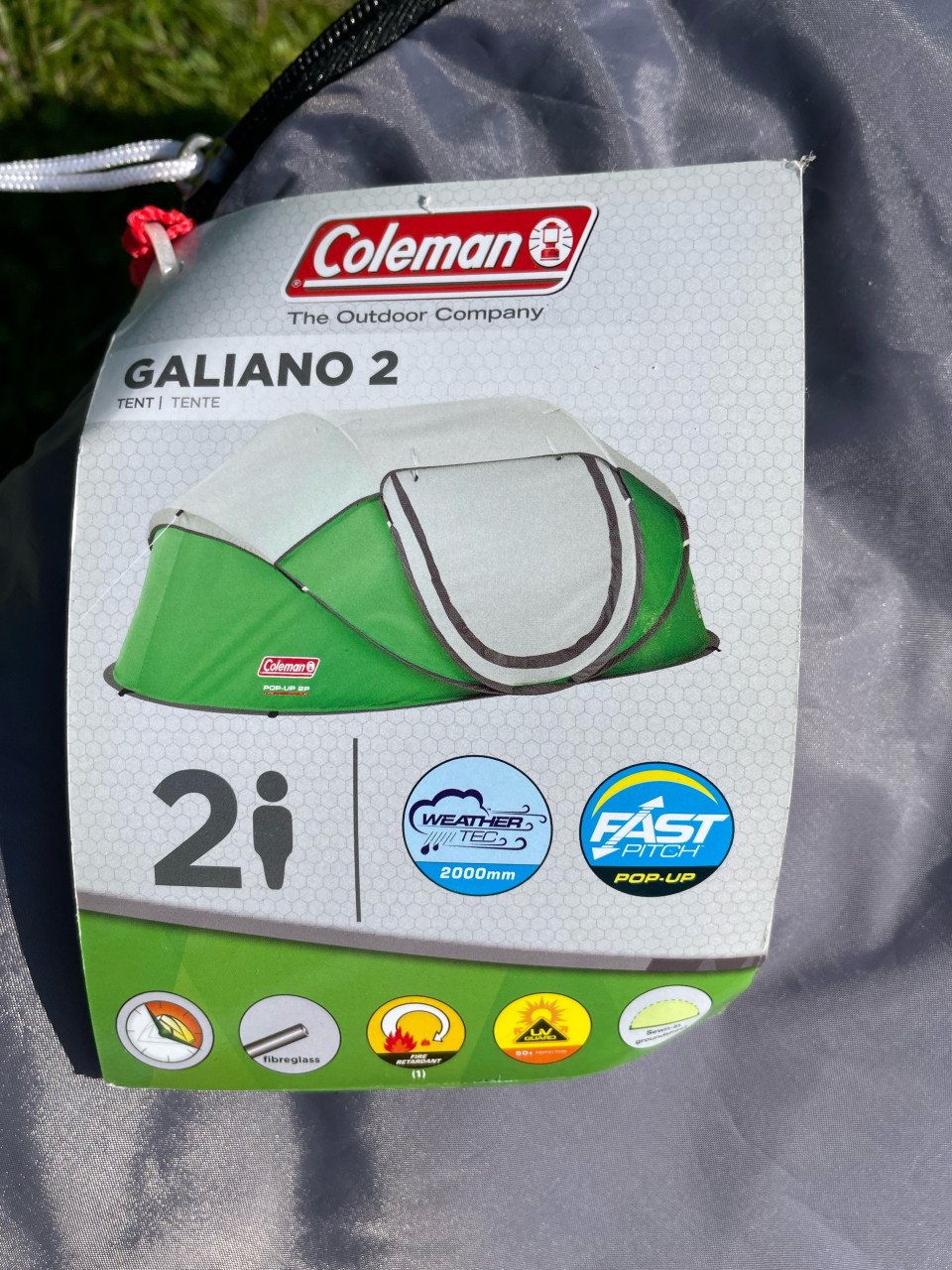Pop- up tent Coleman 2 personen