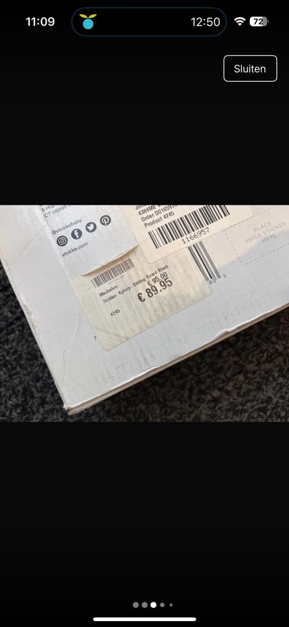 Stokke Xplory meerijdplank