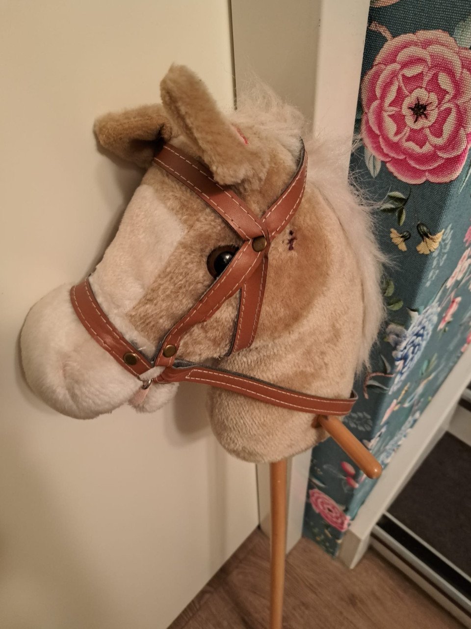 Hobbyhorse lichtbruin met geluid