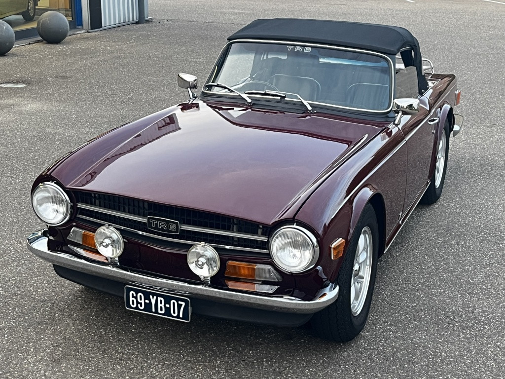 Triumph TR6 2.5 roadster overdrive