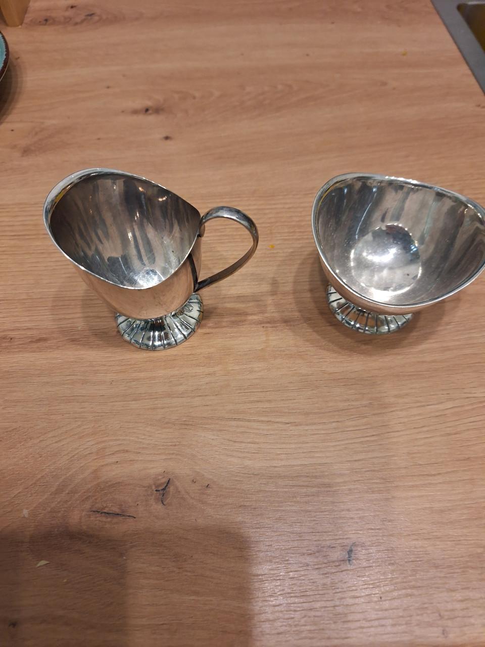 Melkannetje en suikerpotje