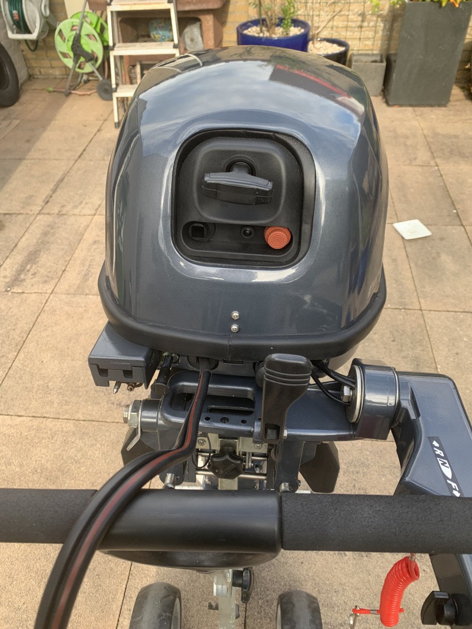 Yamaha 15 PK 4T  Elektrisch gestart Buitenboordmotor