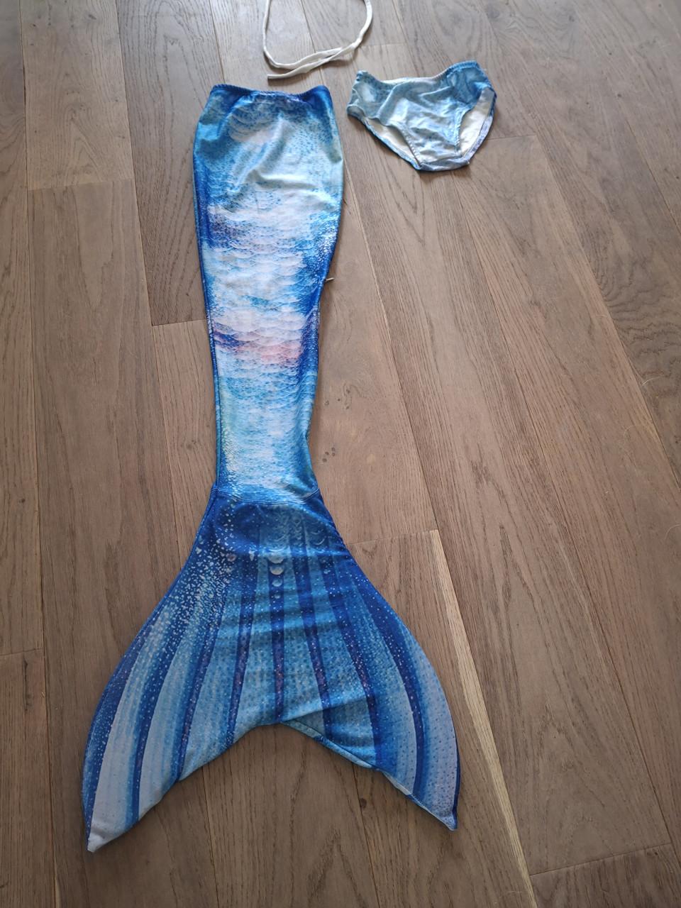 Zeemeerminstaart met bikini maat 128/134