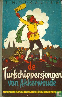 Boek:De turfschippersjongen van Akkerwoude 1e druk 1953