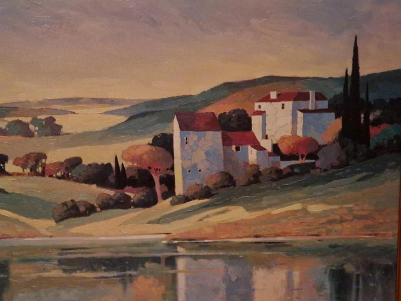 OLIEVERF OP CANVAS IKEA COLLECTIE