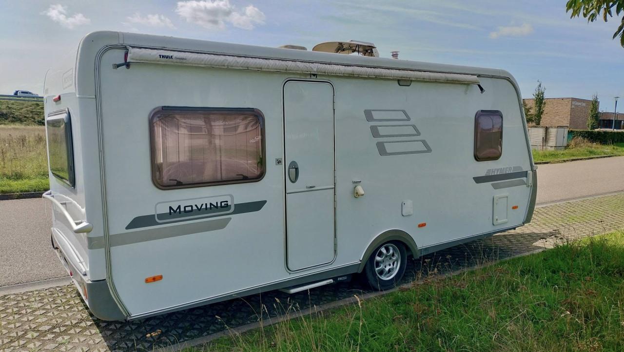 Eriba moving 545 met mover en luifel