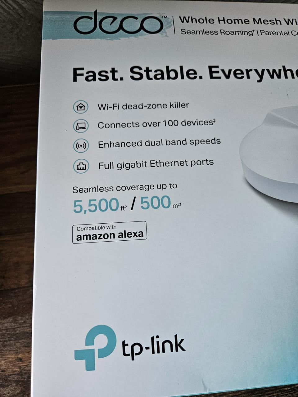 TP-Link Deco M5 AC1300 Whole Home Mesh Wi-Fi Systeem