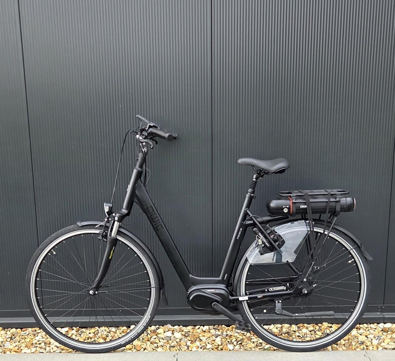 Mooie QWIC Premium MN7 E-Bike M400 Bafang middenmotor 80Nm 750Wh 57cm
