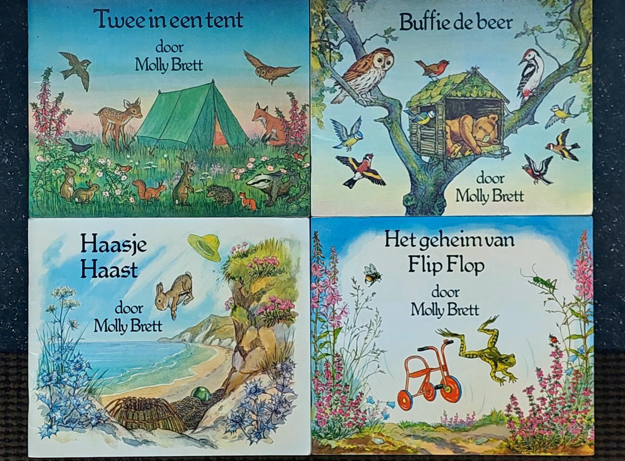 Molly Brett Kinderboekjes - 4 stuks