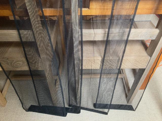 Vliegenhor voor deur - 4 lamellen