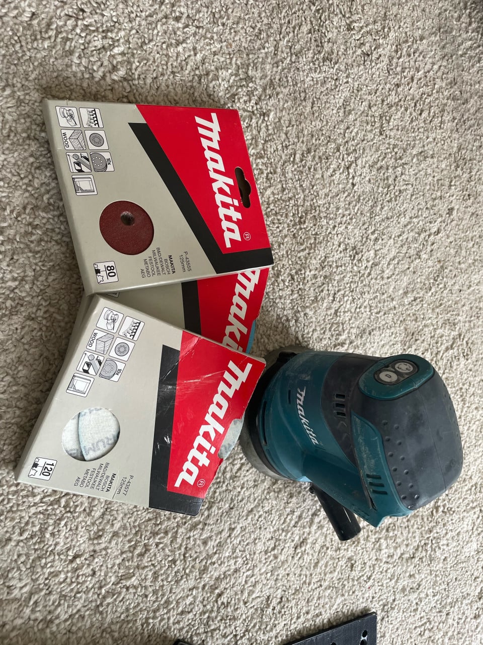Makita schuurmachines