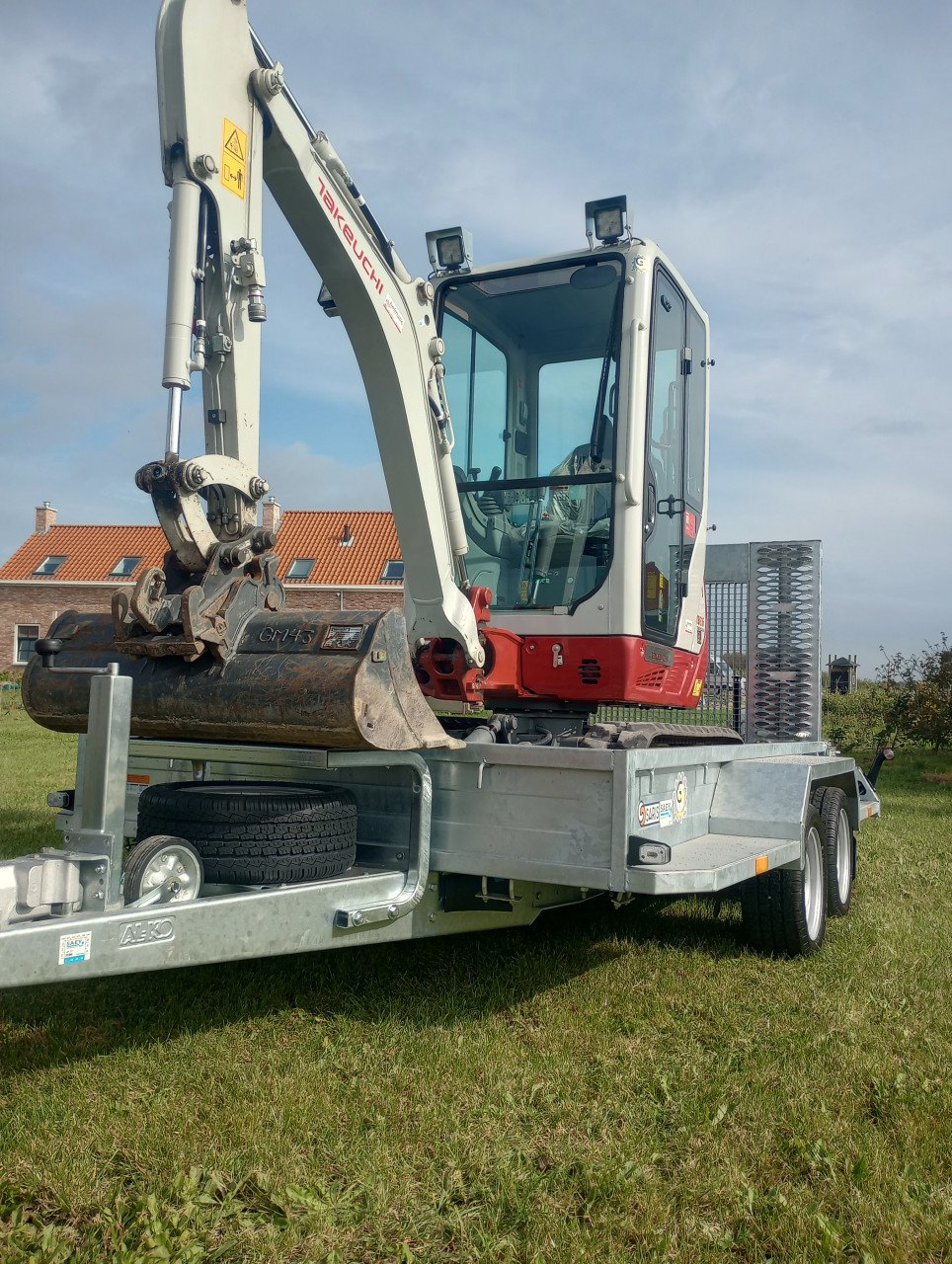 2 tons minigraver  huren