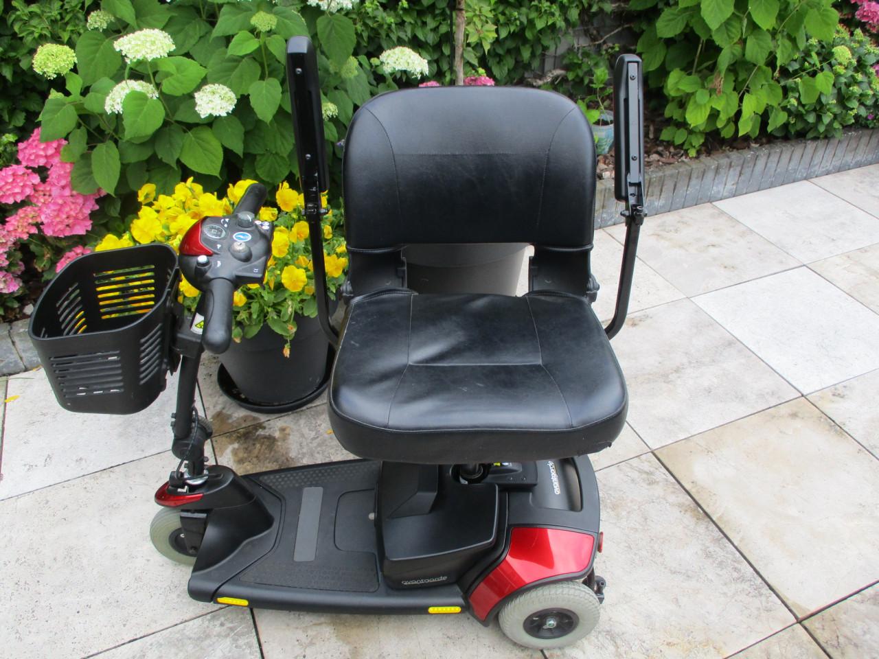 Zgan Pride GOGO Avantgarde opvouwbare 3wiel scootmobiel met luchtbanden