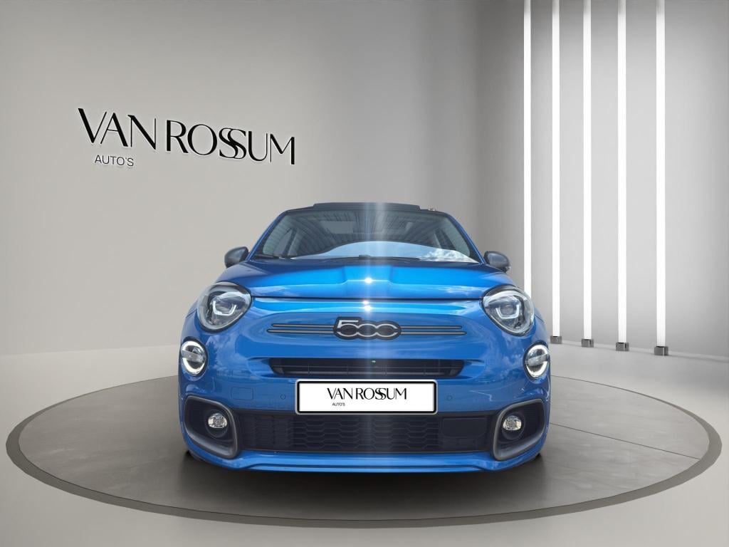Fiat 500x 1.5 hybrid | cabrio | 5drs| automaat| leder | navigatie | camera 