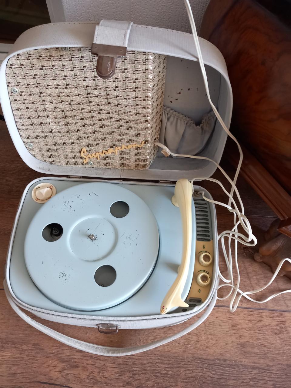 Oude platenspeler
