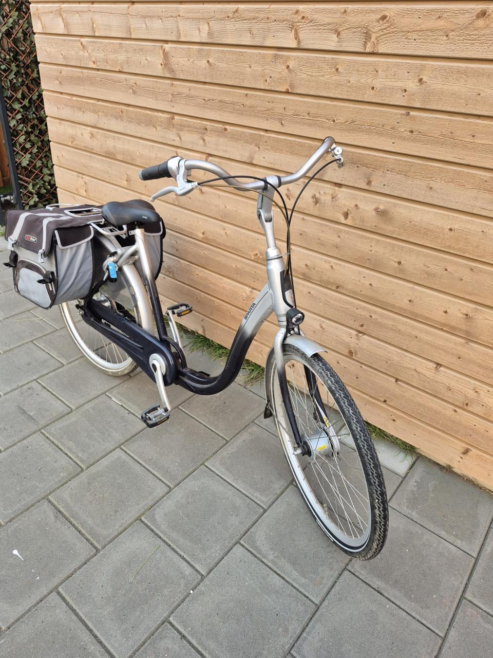 Bijna nieuwe fiets lage instap