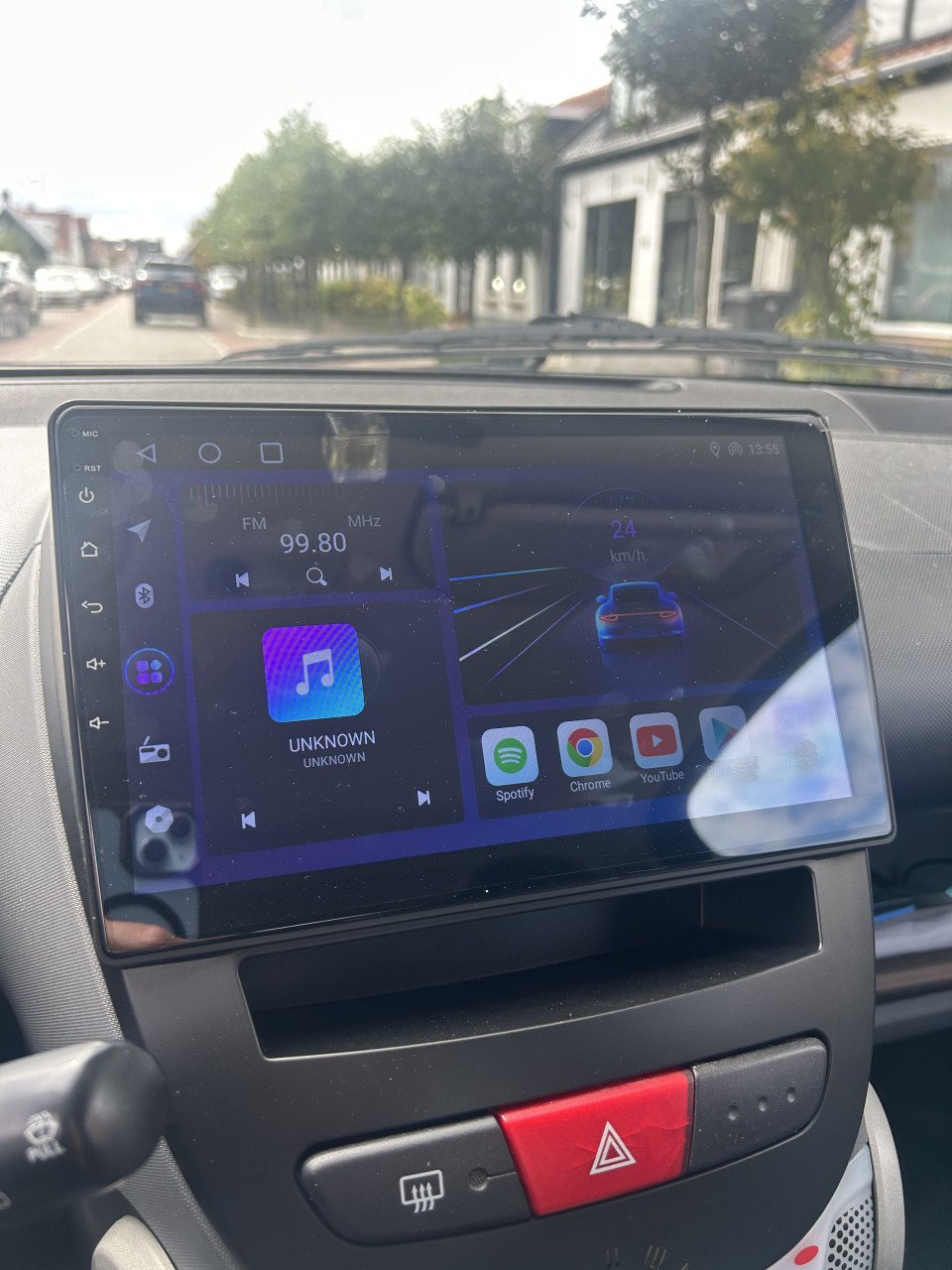 Navigatie CarPlay Citroën C1, Toyota Aygo, Peugeot 107