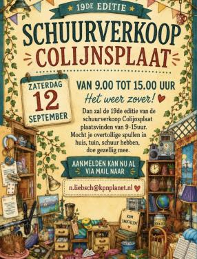Schuurverkoop Colijnsplaat