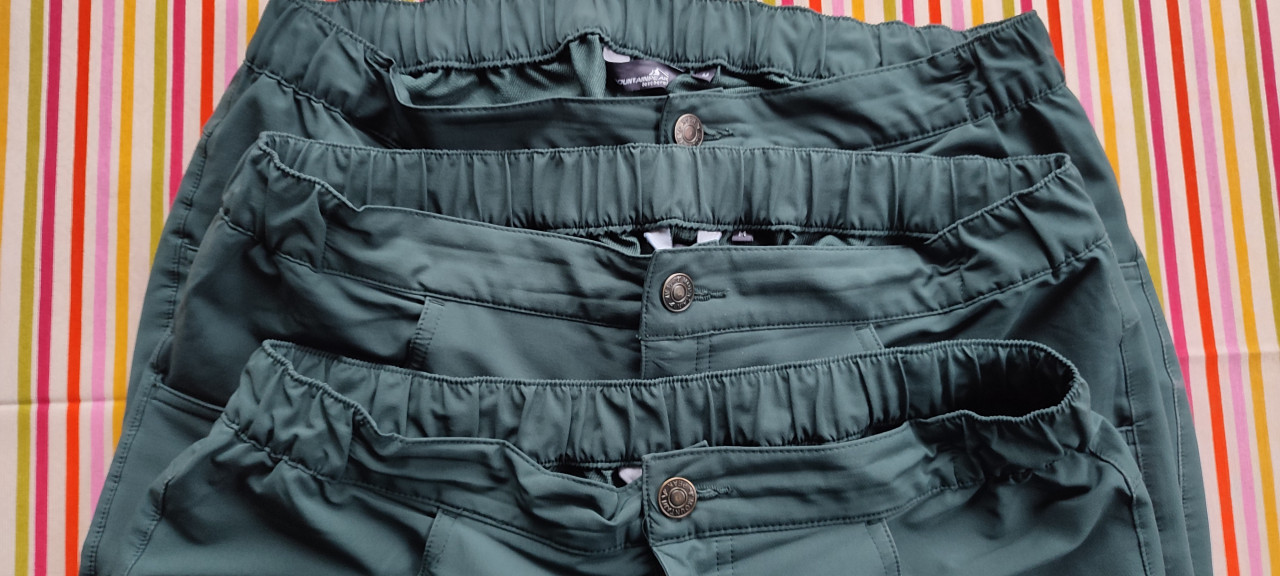 3=€5 - Wandelbroek afritsbaar / Zip-Off Heren - Mountain Peak - Maat M