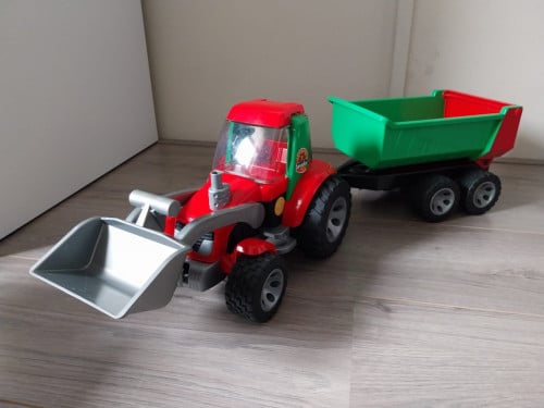 Speelgoed Bruder roadmax tractor met kiepkar