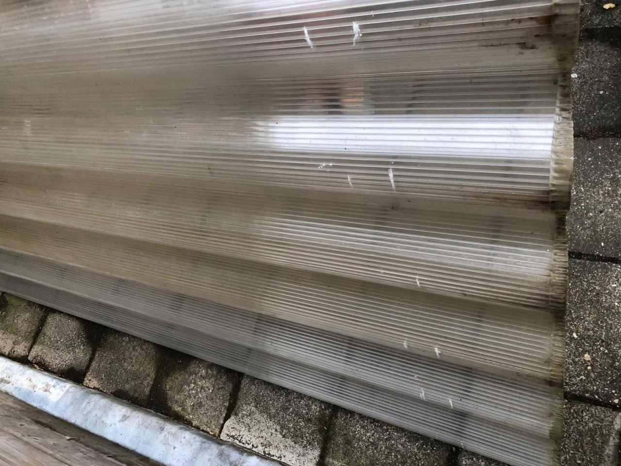 Te koop polycarbonaat golfplaat  3 stuks