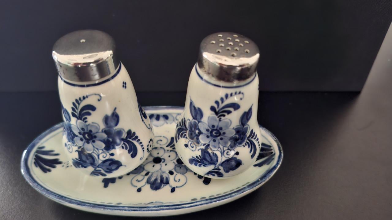 Peper en zoutstel Delftsblauw