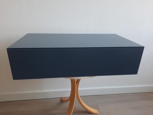 Blauw ladekastje