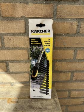 2x Kärcher borstelstrip