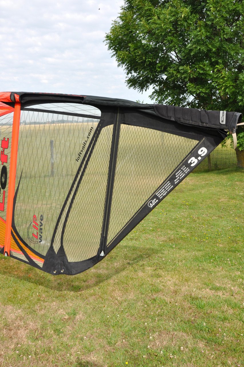 3.9 - 4.3 - 4.7m2 LoftSails LipWave zeilen set