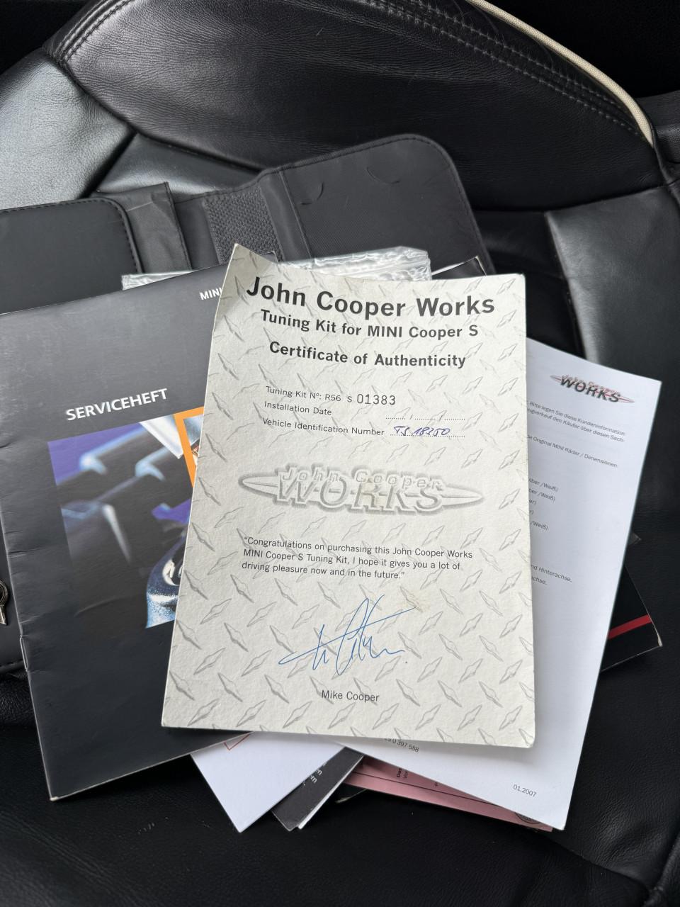 Mini Cooper S 1.6 John Cooper Works 168DKM 2008