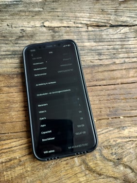 Iphone 11 128gb achterkant barst