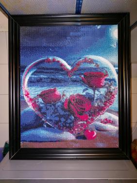 DIAMOND PAINTING MET LIJST