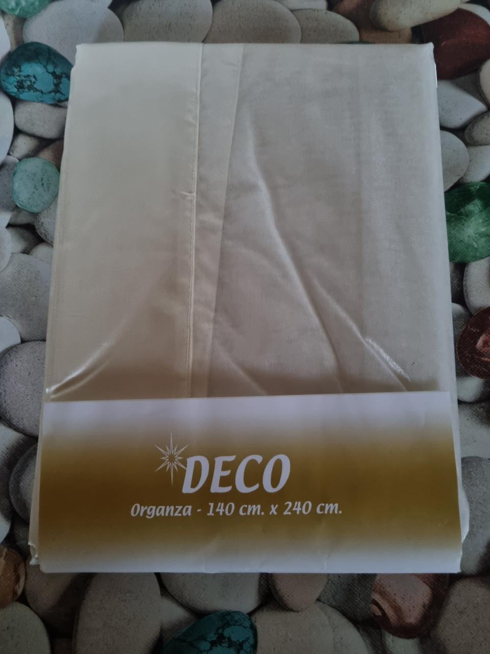 Nieuw: organza tafelloper