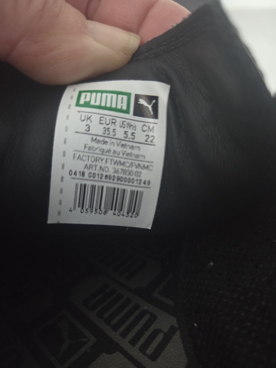 Puma basket maat 35,5