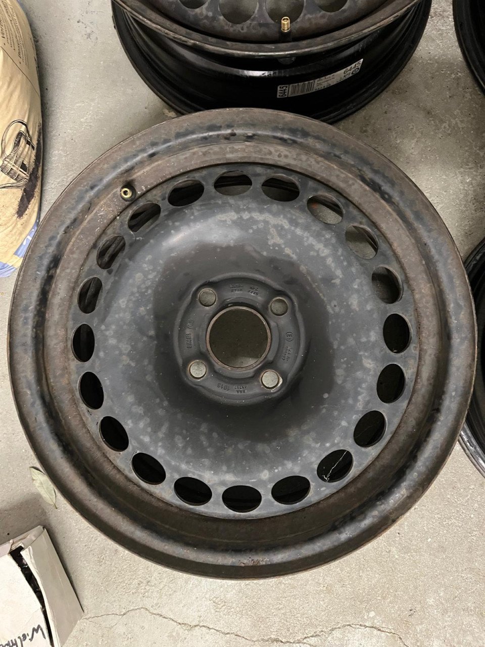 Opel stalen velgen