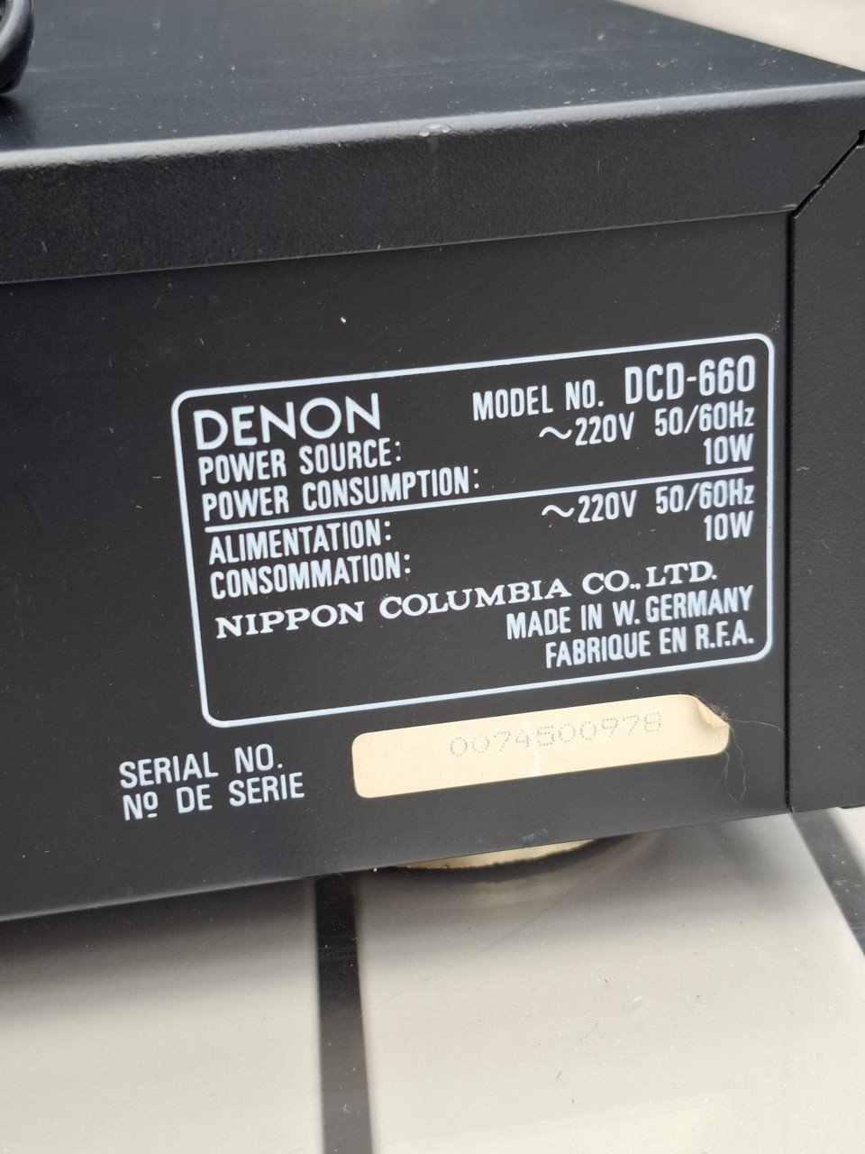 Denon DCD 660