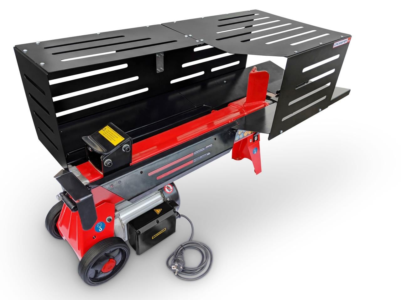 Elektrische houtklover, houtkliever, kliefmachine, kloofmachine 6TO