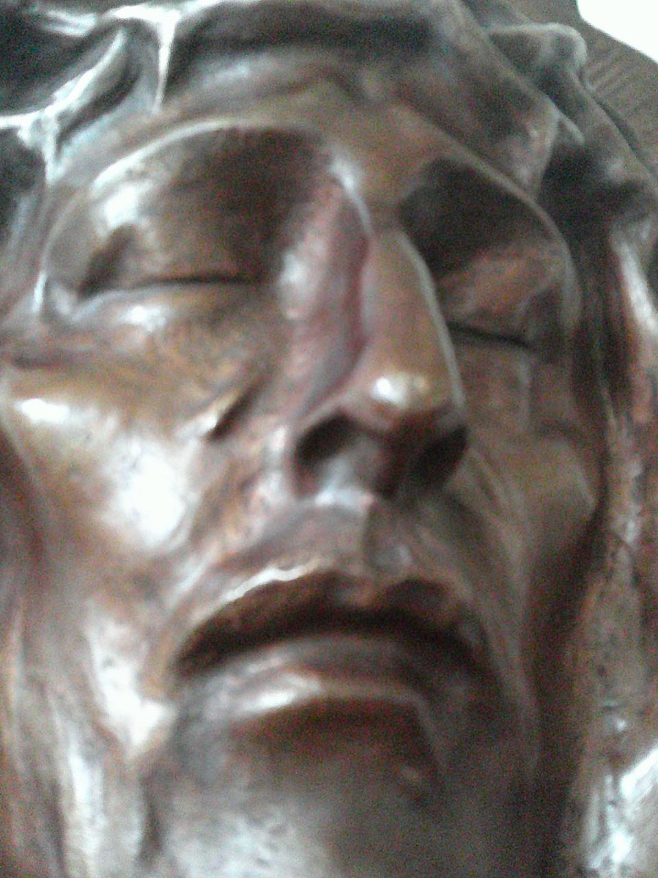 GESIGNEERDE RELIGIEUZE ART DECO PLAQUETTE JAREN '20